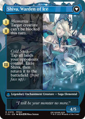 Jill, Shiva's Dominant // Shiva, Warden of Ice (Borderless) [FINAL FANTASY] | Mega City Incorporated