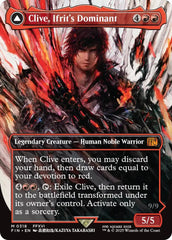 Clive, Ifrit's Dominant // Ifrit, Warden of Inferno (Borderless) (0318) [FINAL FANTASY] | Mega City Incorporated