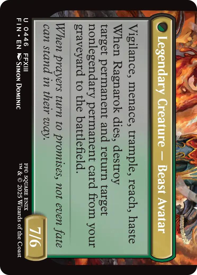 Fang, Fearless l'Cie (Extended Art) [FINAL FANTASY] | Mega City Incorporated