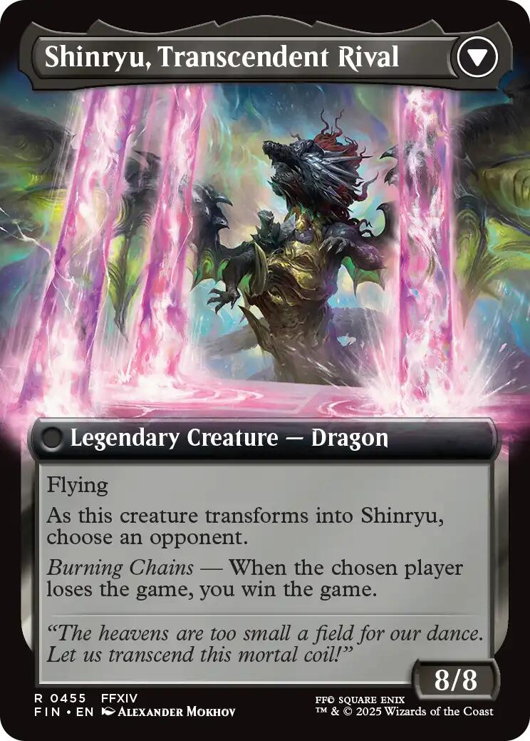 Zenos yae Galvus // Shinryu, Transcendent Rival (Extended Art) [FINAL FANTASY] | Mega City Incorporated