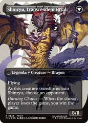Zenos yae Galvus // Shinryu, Transcendent Rival (Borderless) (Surge Foil) [FINAL FANTASY] | Mega City Incorporated