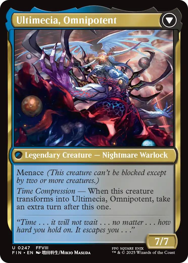 Ultimecia, Time Sorceress // Ultimecia, Omnipotent [FINAL FANTASY] | Mega City Incorporated