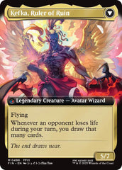 Kefka, Court Mage // Kefka, Ruler of Ruin (Extended Art) [FINAL FANTASY] | Mega City Incorporated