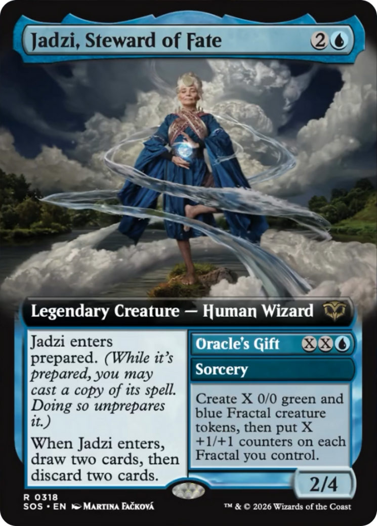 Jadzi, Steward of Fate (Extended Art) [Secrets of Strixhaven] | Mega City Incorporated