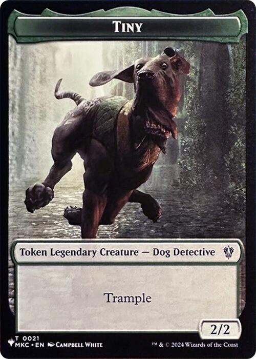 Tiny // City's Blessing Double-Sided Token [Secret Lair Drop Series] | Mega City Incorporated