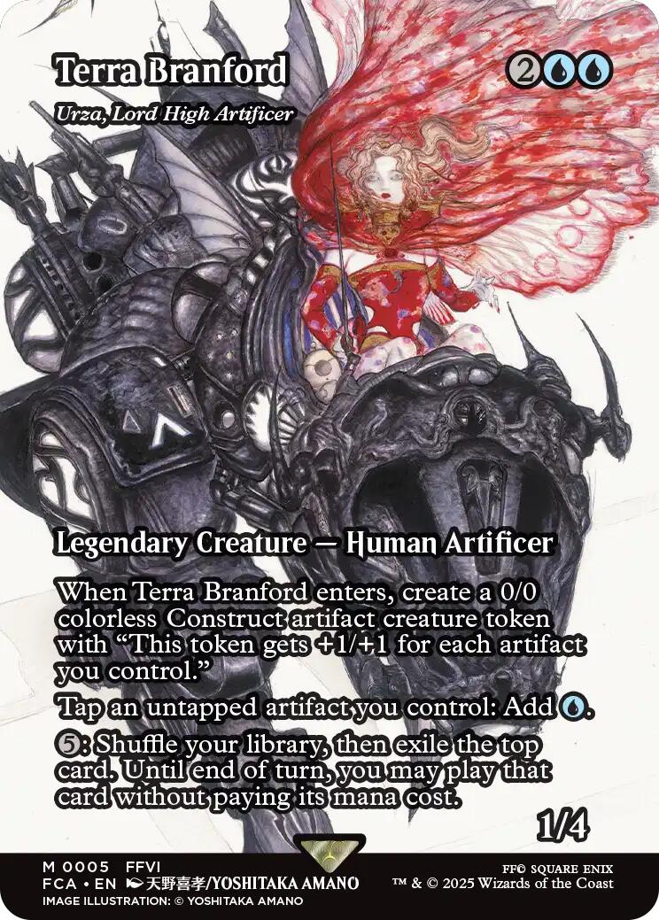 Terra Branford - Urza, Lord High Artificer (Showcase) [FINAL FANTASY : Through the Ages] | Mega City Incorporated