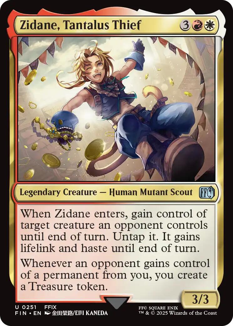 Zidane, Tantalus Thief [FINAL FANTASY] | Mega City Incorporated