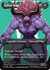 Vincent Valentine // Galian Beast (Borderless) (Surge Foil) [FINAL FANTASY] | Mega City Incorporated