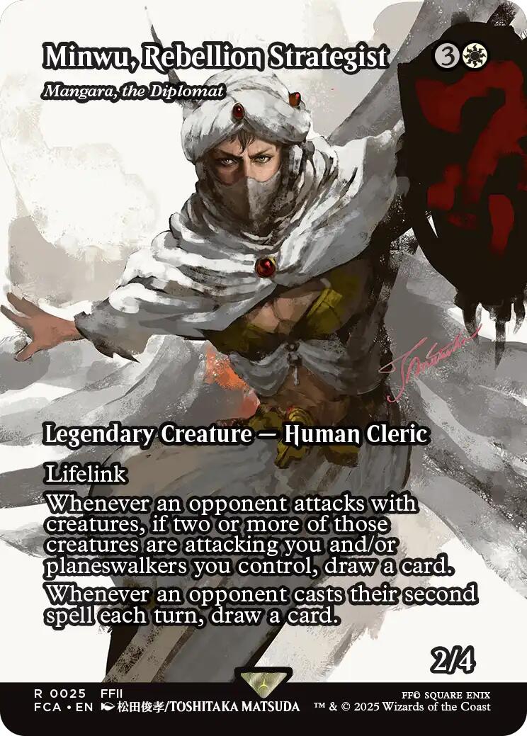 Minwu, Rebellion Strategist - Mangara, the Diplomat (Showcase) [FINAL FANTASY : Through the Ages] | Mega City Incorporated