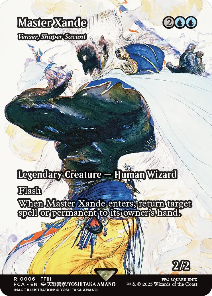 Master Xande - Venser, Shaper Savant (Showcase) [FINAL FANTASY : Through the Ages] | Mega City Incorporated