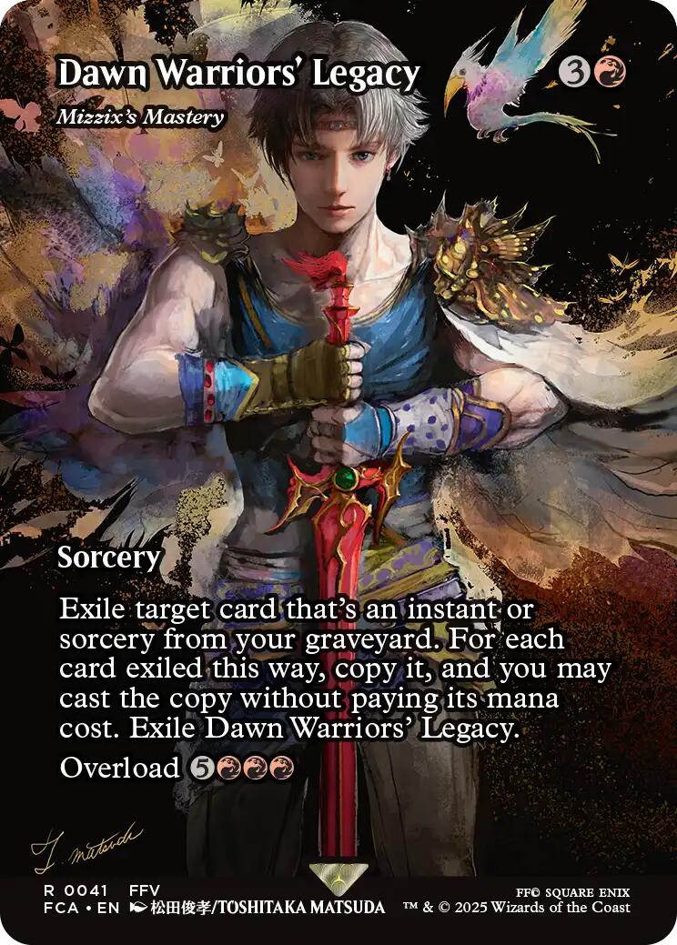 Dawn Warriors' Legacy - Mizzix's Mastery (Showcase) [FINAL FANTASY : Through the Ages] | Mega City Incorporated