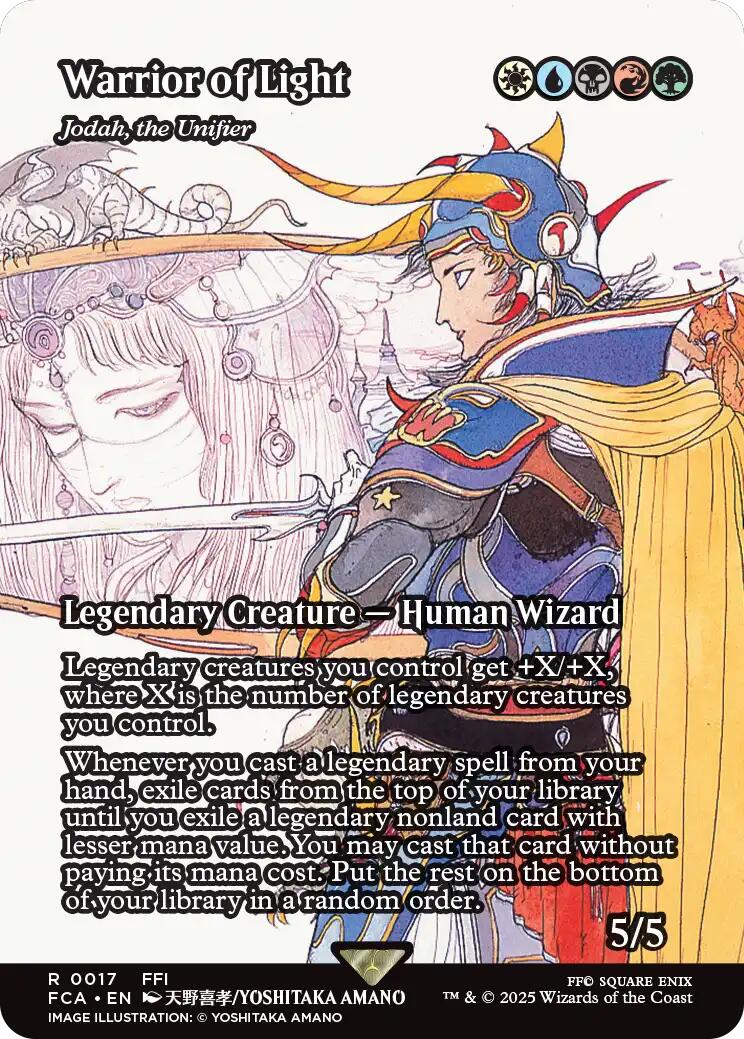 Warrior of Light - Jodah, the Unifier (Showcase) [FINAL FANTASY : Through the Ages] | Mega City Incorporated