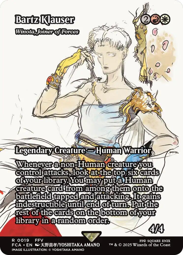 Bartz Klauser - Winota, Joiner of Forces (Showcase) [FINAL FANTASY : Through the Ages] | Mega City Incorporated