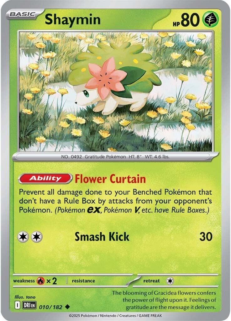 Shaymin (010/182) [Scarlet & Violet: Destined Rivals] | Mega City Incorporated