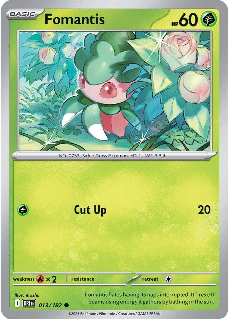 Fomantis (013/182) [Scarlet & Violet: Destined Rivals] | Mega City Incorporated