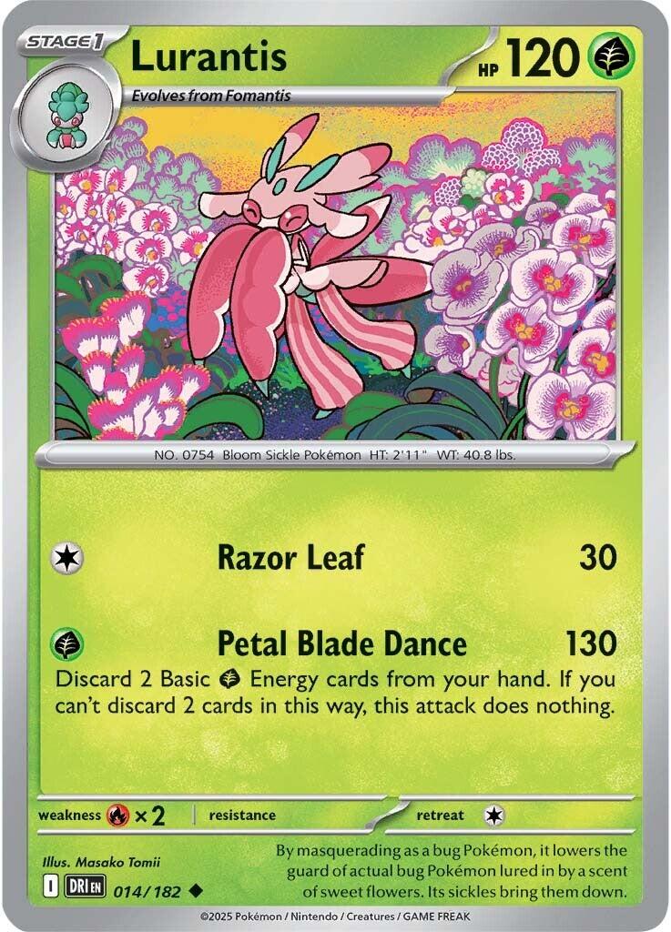 Lurantis (014/182) [Scarlet & Violet: Destined Rivals] | Mega City Incorporated