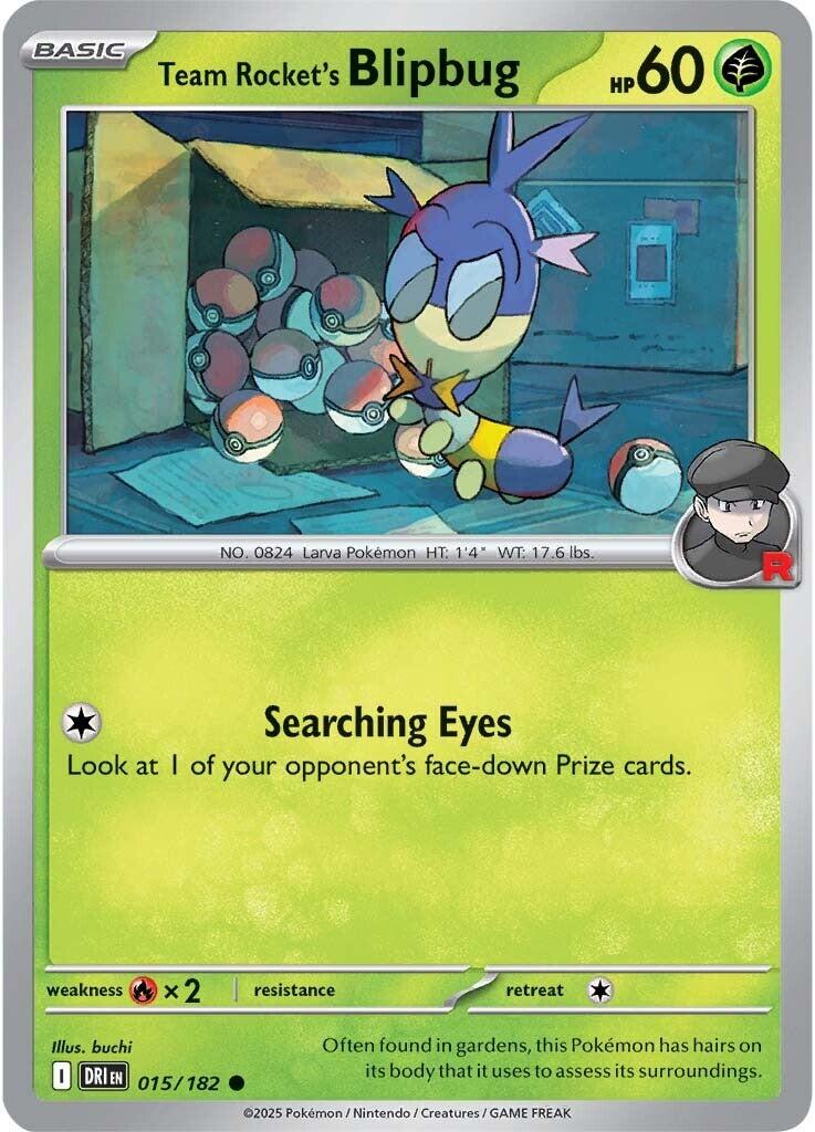 Team Rocket's Blipbug (015/182) [Scarlet & Violet: Destined Rivals] | Mega City Incorporated