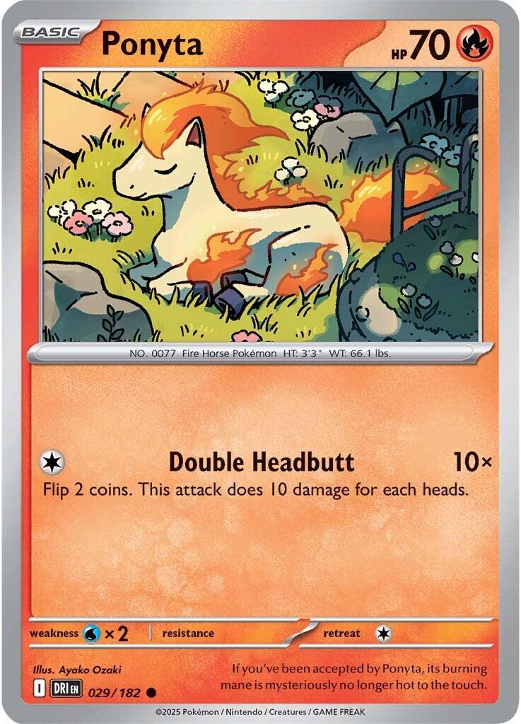 Ponyta (029/182) [Scarlet & Violet: Destined Rivals] | Mega City Incorporated