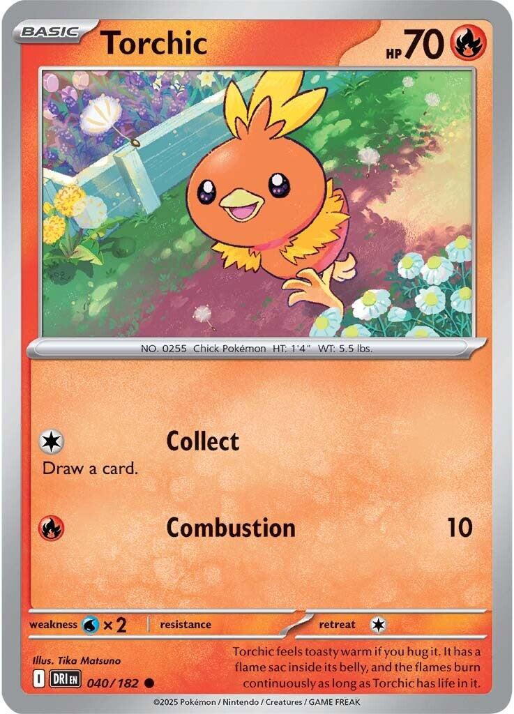Torchic (040/182) [Scarlet & Violet: Destined Rivals] | Mega City Incorporated