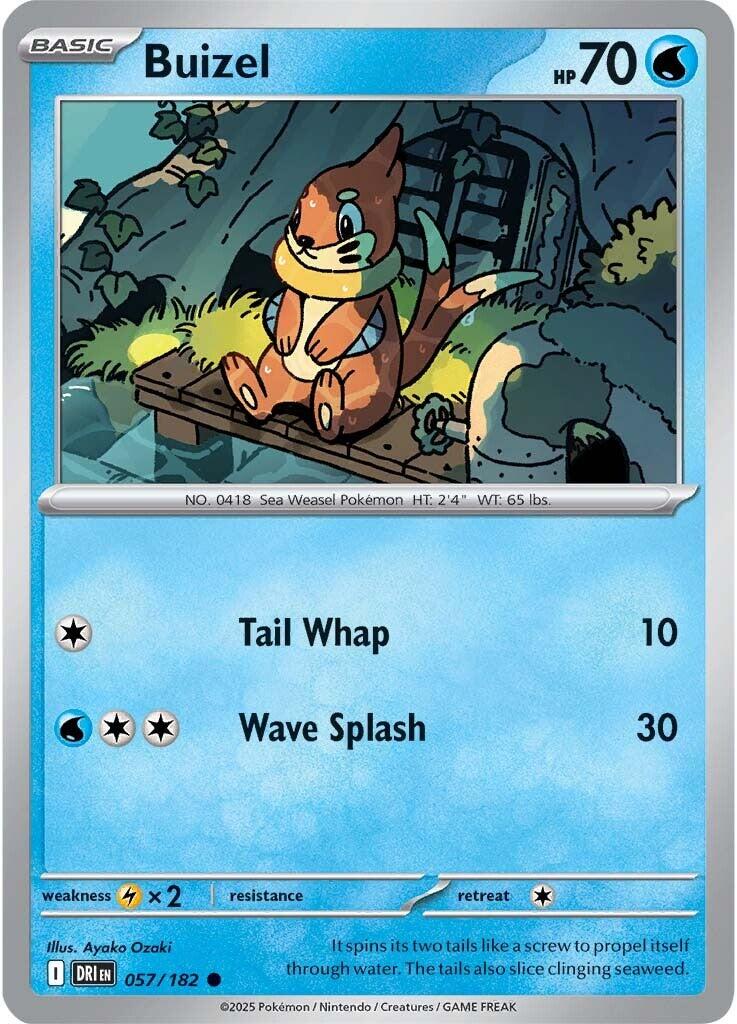 Buizel (057/182) [Scarlet & Violet: Destined Rivals] | Mega City Incorporated
