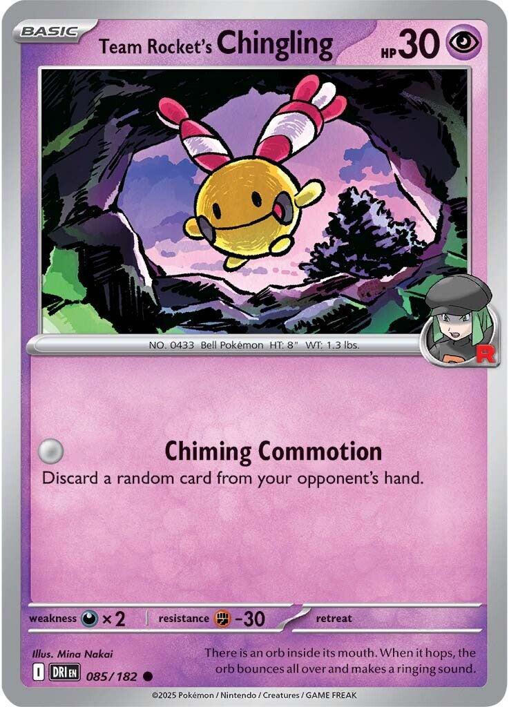 Team Rocket's Chingling (085/182) [Scarlet & Violet: Destined Rivals] | Mega City Incorporated