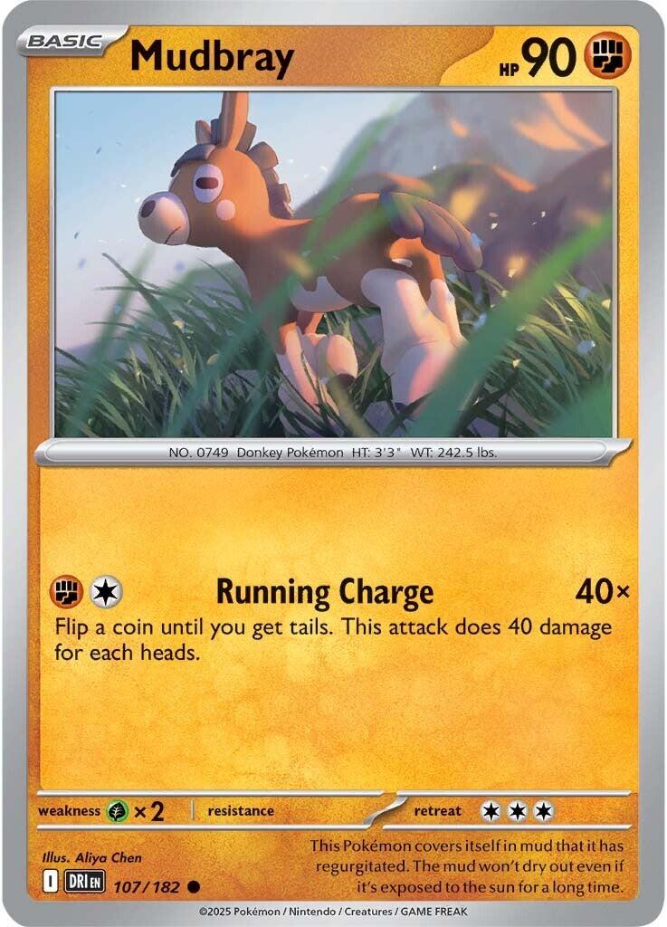 Mudbray (107/182) [Scarlet & Violet: Destined Rivals] | Mega City Incorporated