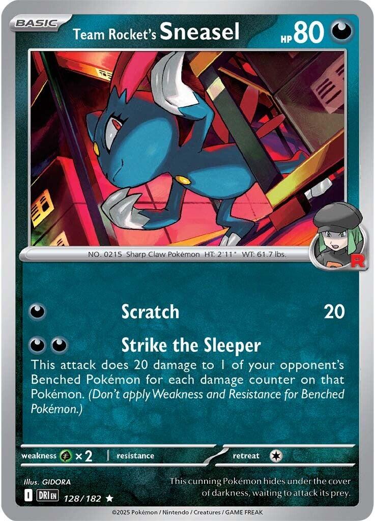 Team Rocket's Sneasel (128/182) [Scarlet & Violet: Destined Rivals] | Mega City Incorporated