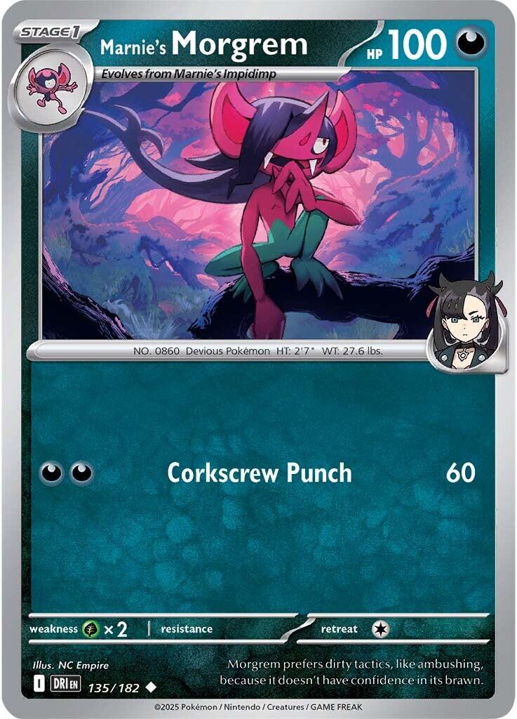 Marnie's Morgrem (135/182) [Scarlet & Violet: Destined Rivals] | Mega City Incorporated