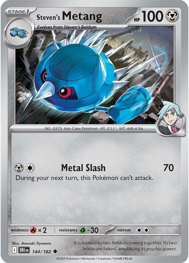 Steven's Metang (144/182) [Scarlet & Violet: Destined Rivals] | Mega City Incorporated