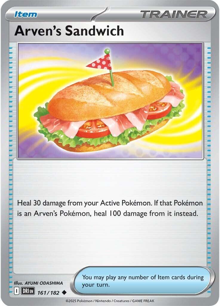 Arven's Sandwich (161/182) [Scarlet & Violet: Destined Rivals] | Mega City Incorporated