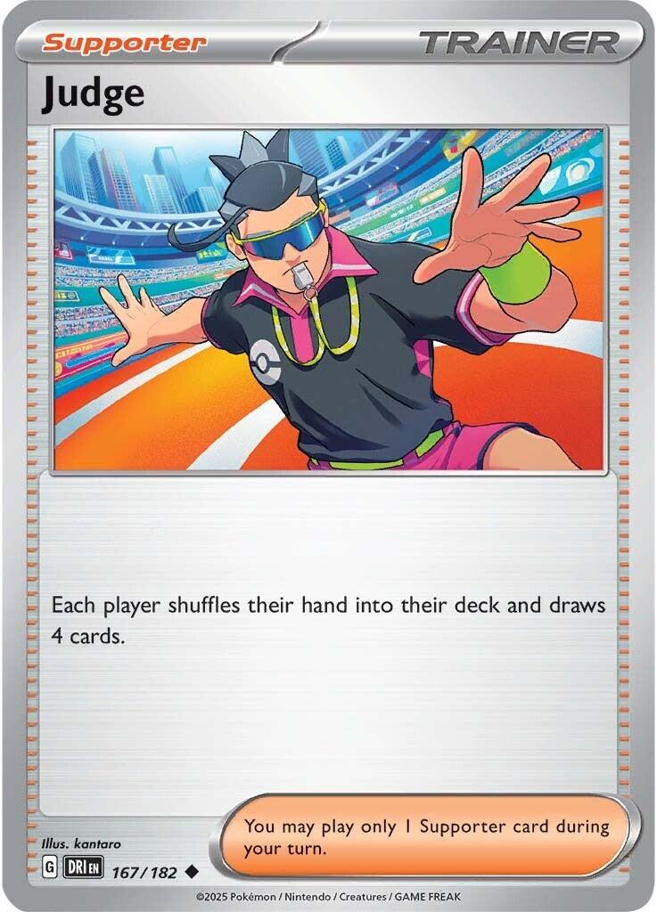 Judge (167/182) [Scarlet & Violet: Destined Rivals] | Mega City Incorporated