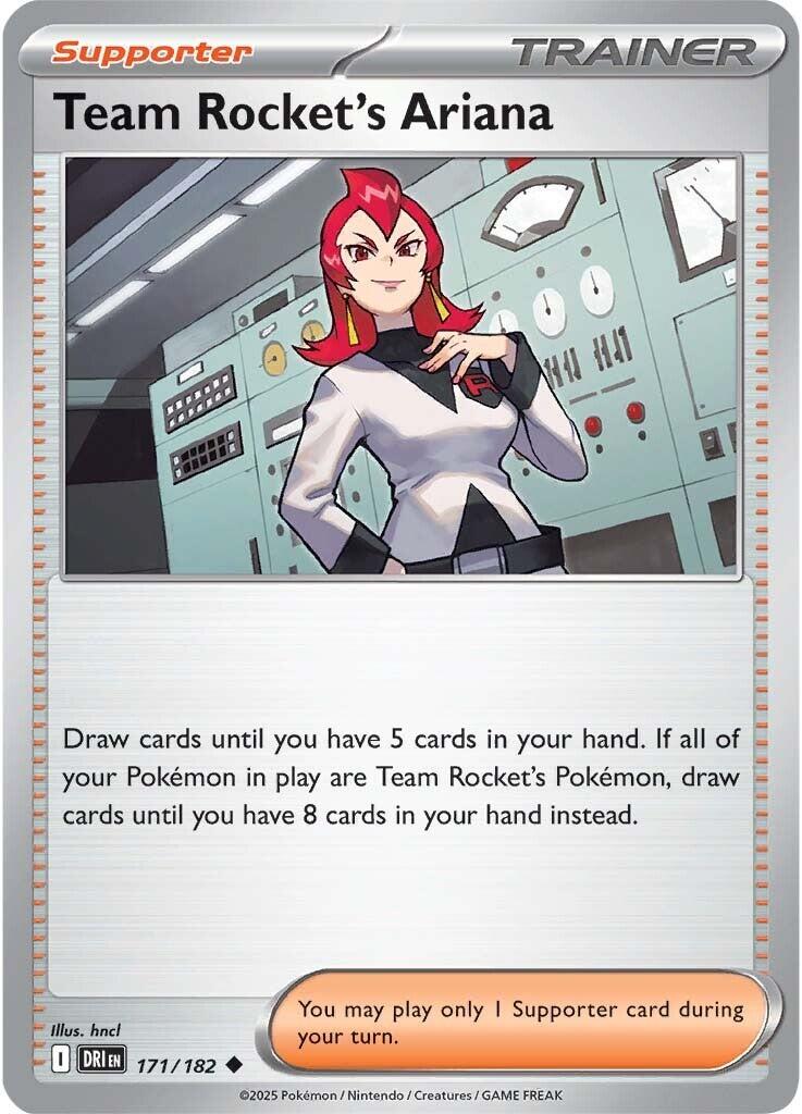 Team Rocket's Ariana (171/182) [Scarlet & Violet: Destined Rivals] | Mega City Incorporated