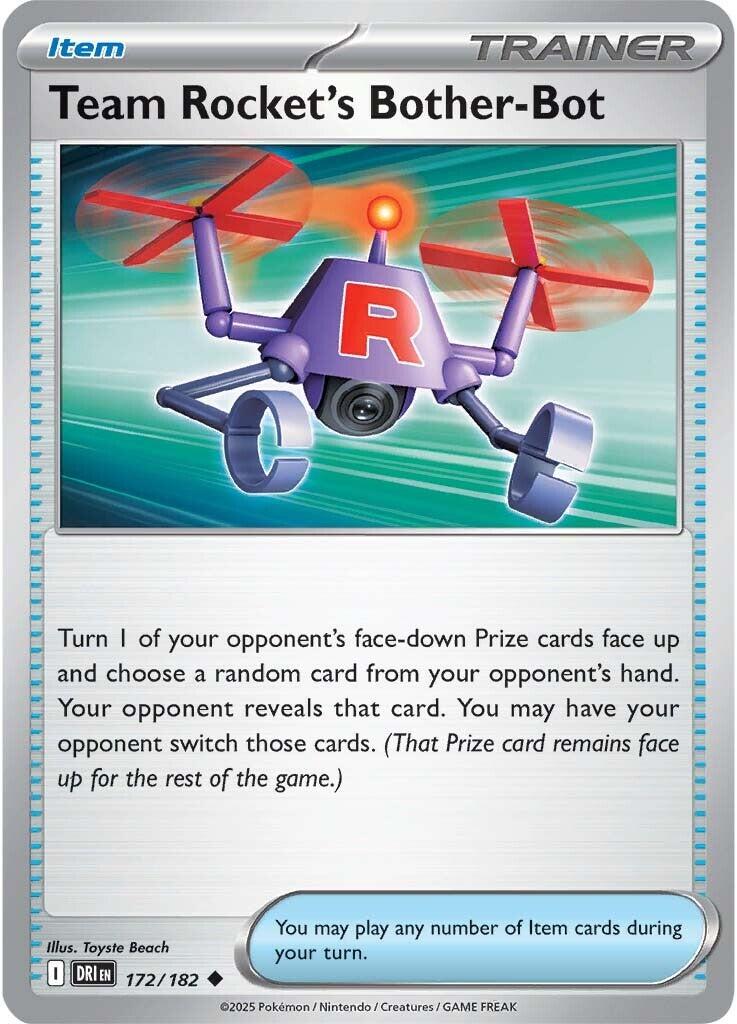 Team Rocket's Bother-Bot (172/182) [Scarlet & Violet: Destined Rivals] | Mega City Incorporated