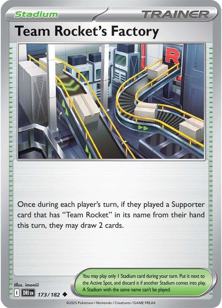 Team Rocket's Factory (173/182) [Scarlet & Violet: Destined Rivals] | Mega City Incorporated