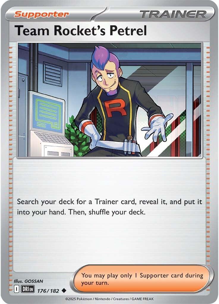 Team Rocket's Petrel (176/182) [Scarlet & Violet: Destined Rivals] | Mega City Incorporated