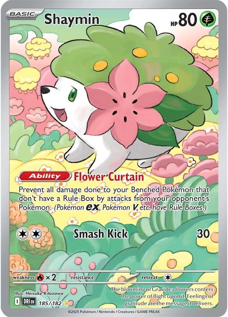 Shaymin (185/182) [Scarlet & Violet: Destined Rivals] | Mega City Incorporated