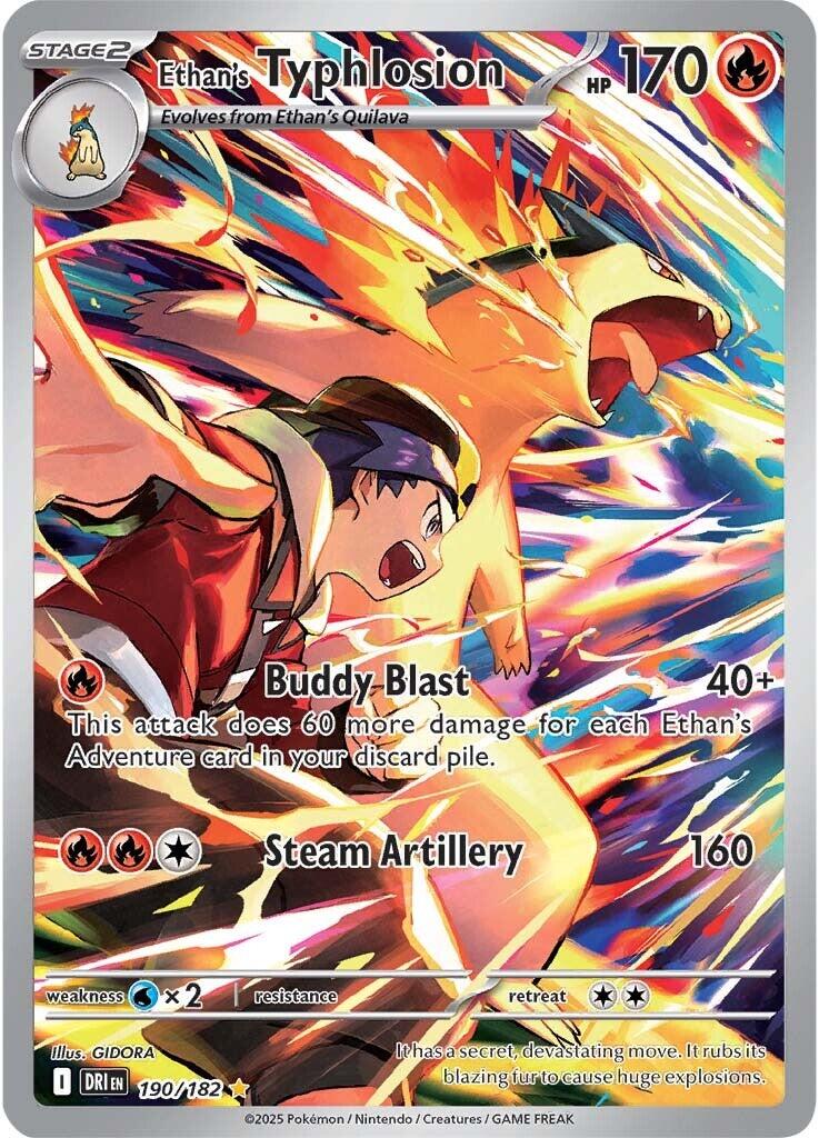 Ethan's Typhlosion (190/182) [Scarlet & Violet: Destined Rivals] | Mega City Incorporated