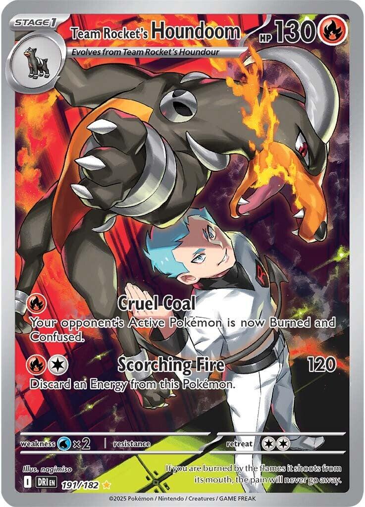 Team Rocket's Houndoom (191/182) [Scarlet & Violet: Destined Rivals] | Mega City Incorporated