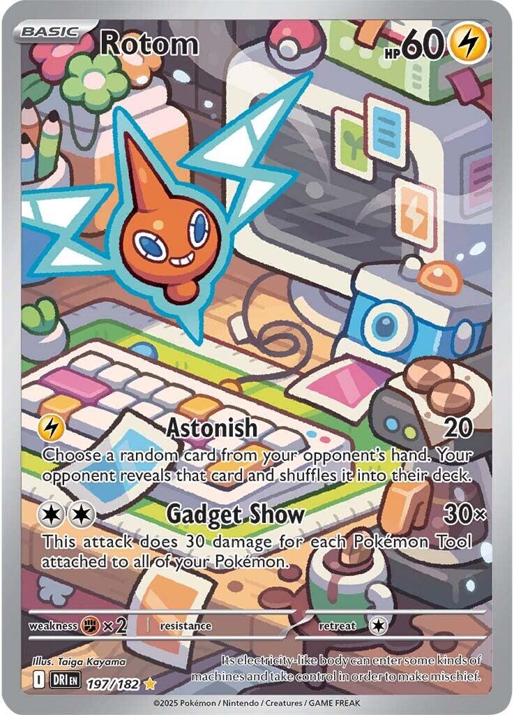 Rotom (197/182) [Scarlet & Violet: Destined Rivals] | Mega City Incorporated