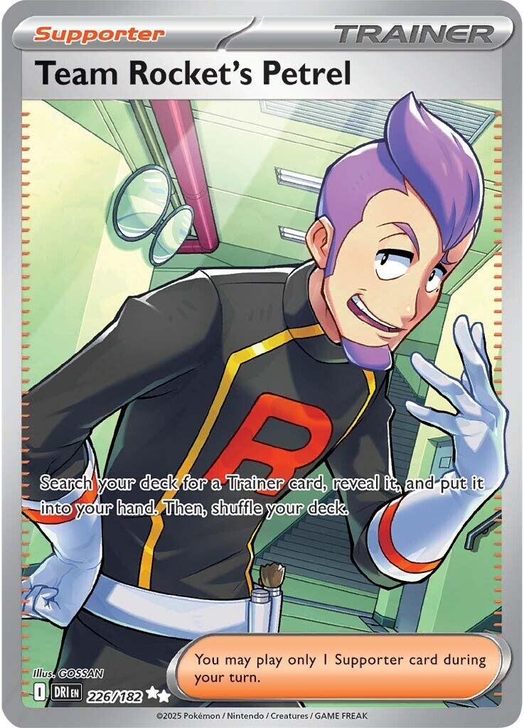 Team Rocket's Petrel (226/182) [Scarlet & Violet: Destined Rivals] | Mega City Incorporated