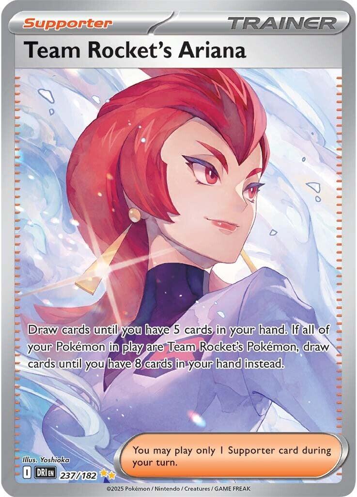 Team Rocket's Ariana (237/182) [Scarlet & Violet: Destined Rivals] | Mega City Incorporated