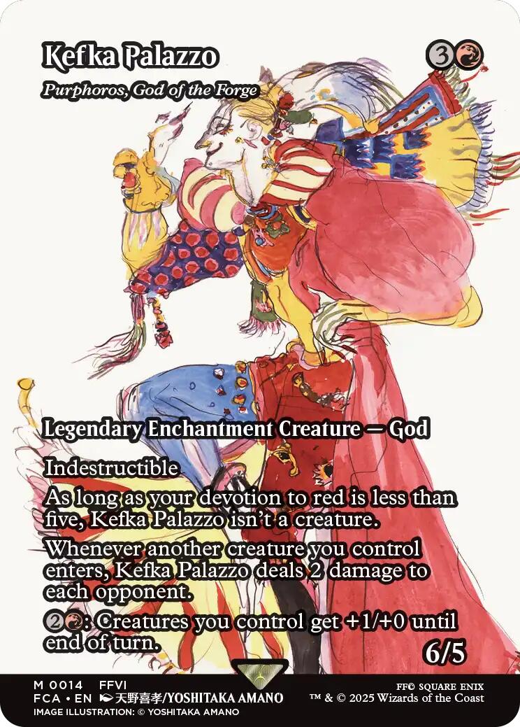 Kefka Palazzo - Purphoros, God of the Forge (Showcase) [FINAL FANTASY : Through the Ages] | Mega City Incorporated