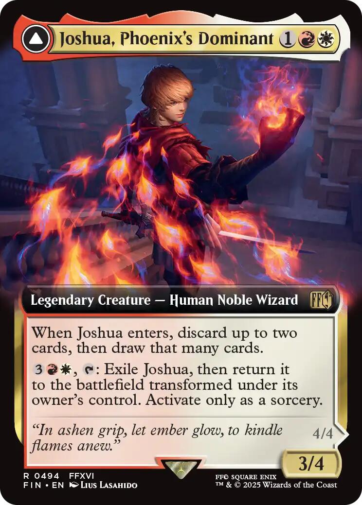 Joshua, Phoenix's Dominant (Extended Art) [FINAL FANTASY] | Mega City Incorporated