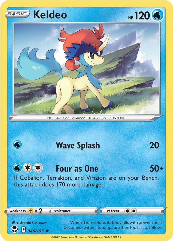 Keldeo (046/195) [Sword & Shield: Silver Tempest] | Mega City Incorporated