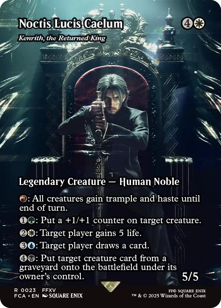 Noctis Lucis Caelum - Kenrith, the Returned King (Showcase) [FINAL FANTASY : Through the Ages] | Mega City Incorporated