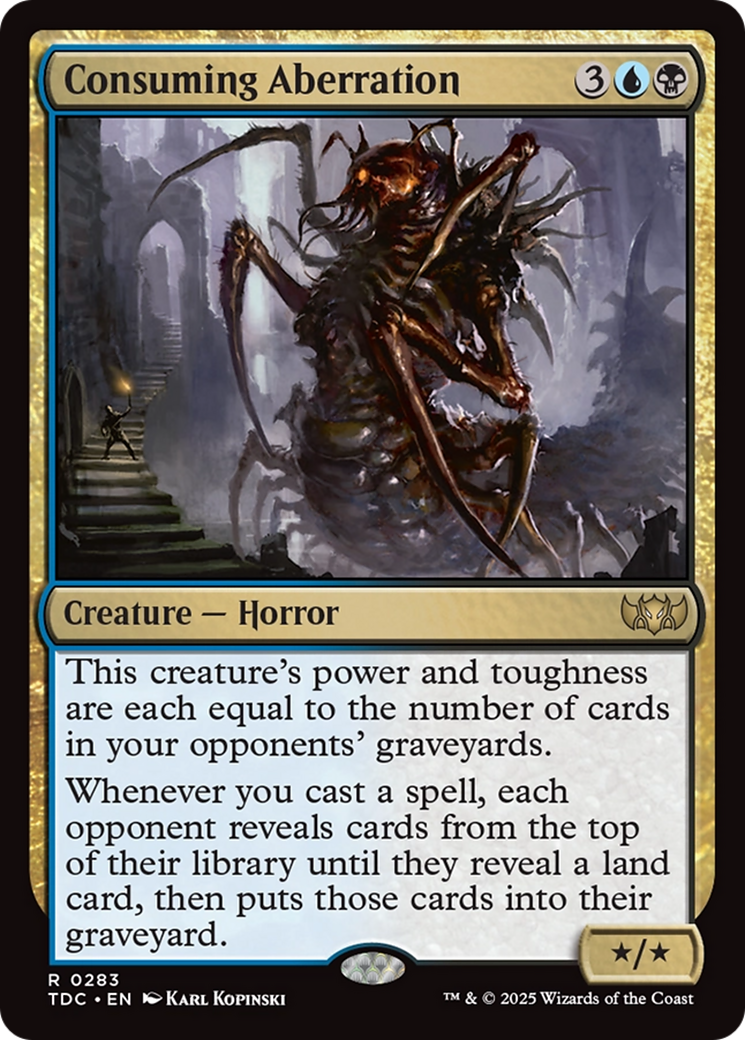 Consuming Aberration [Tarkir: Dragonstorm Commander] | Mega City Incorporated