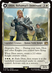 Dion, Bahamut's Dominant // Bahamut, Warden of Light [FINAL FANTASY] | Mega City Incorporated