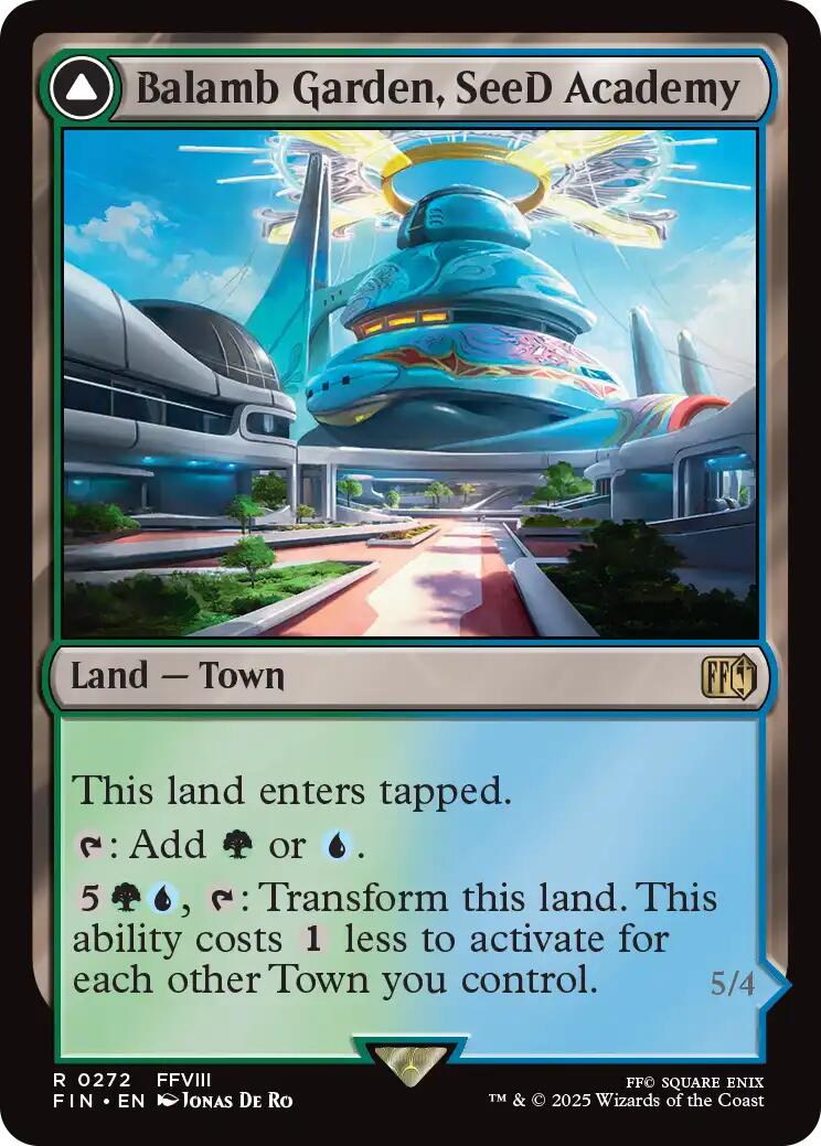 Balamb Garden, SeeD Academy // Balamb Garden, Airborne [FINAL FANTASY] | Mega City Incorporated