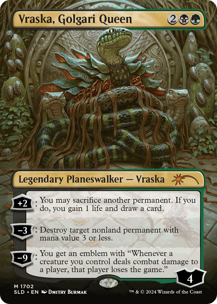 Vraska, Golgari Queen (1702) [Secret Lair Drop Series] | Mega City Incorporated