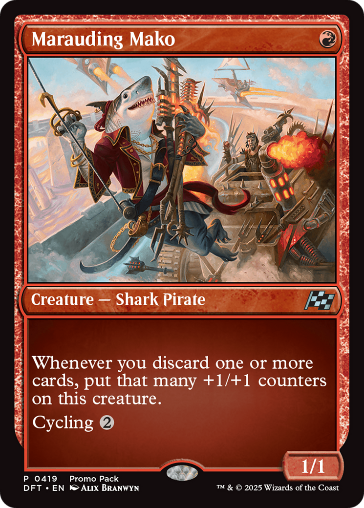 Marauding Mako [Aetherdrift Promos] | Mega City Incorporated